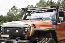 Load image into Gallery viewer, Rugged Ridge Light Bars &amp; Cubes Rugged Ridge 07-18 Jeep Wrangler JK Elite Fast Track Windshield Light Bar Mount w/ Crossbar