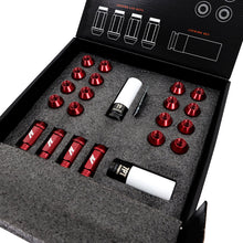 Load image into Gallery viewer, Mishimoto Lug Nuts Mishimoto Aluminum Locking Lug Nuts M12x1.25 20pc Set Silver