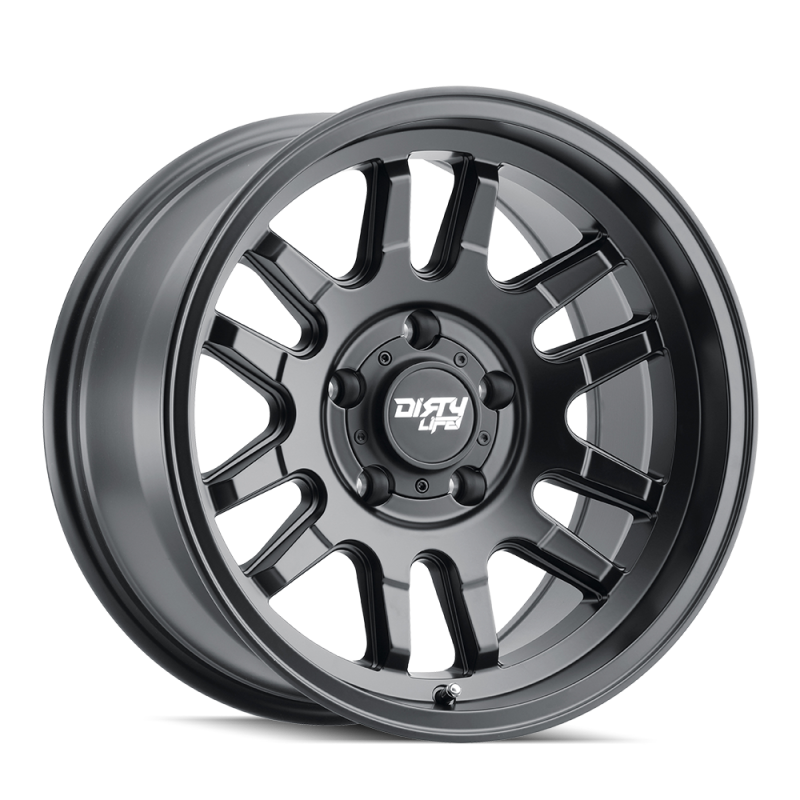 Dirty Life Wheels - Cast Dirty Life 9310 Canyon 17x9 / 6x139.7 BP / -12mm Offset / 106mm Hub Matte Black Wheel