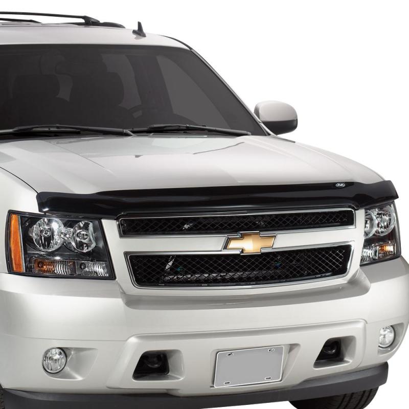 AVS Stone/Bug Deflectors AVS 81-87 Chevy CK Bugflector Medium Profile Hood Shield - Smoke