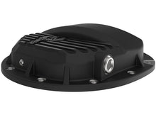 Load image into Gallery viewer, aFe Diff Covers aFe Power Pro Series AAM 9.5/9.76 Rear Diff Cover Black w/Mach Fins 14-19 GM Silverado/Sierra 1500