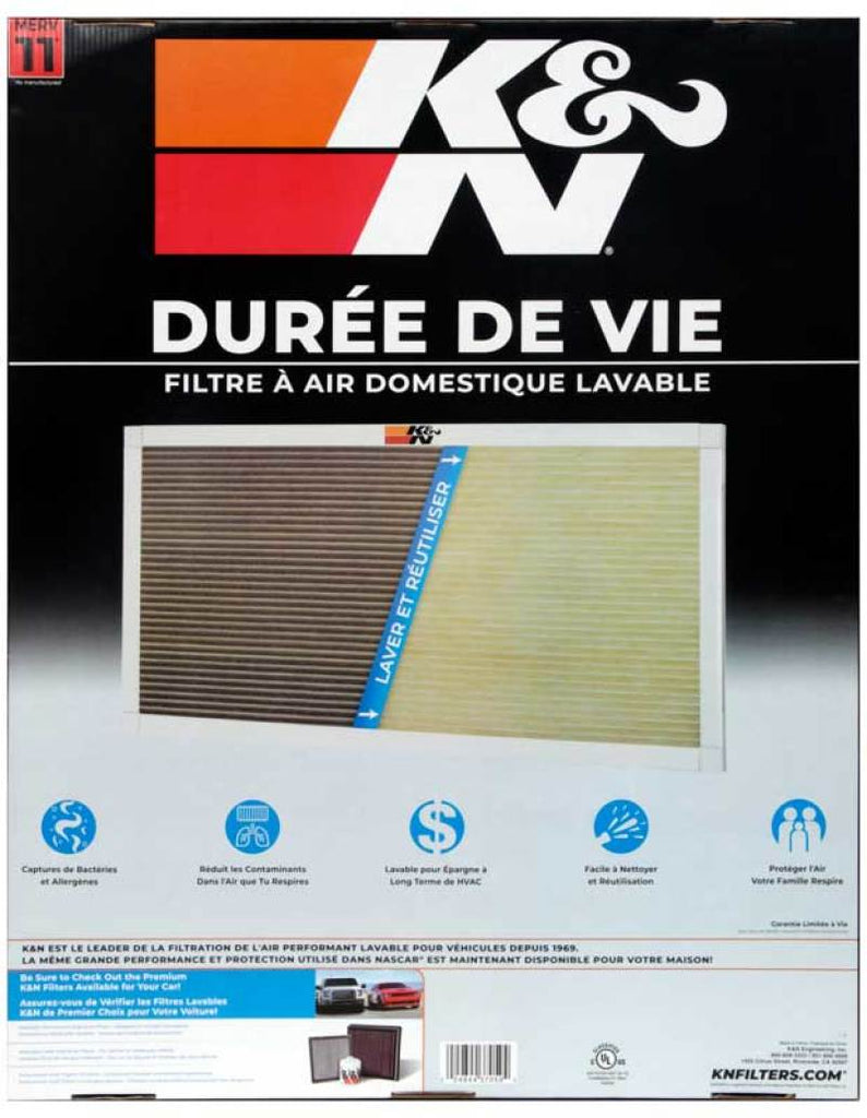 K&N Engineering HVAC Filters K&N HVAC Filter - 24 x 30 x 1