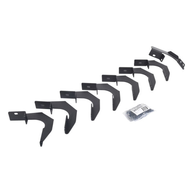 Go Rhino Brackets Go Rhino 15-22 GMC Canyon Crew Cab 4DR Mounting Brackets(V-Series V3/RB10 Slim/RB20 Slim) - Tex. Blk
