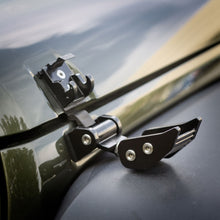 Load image into Gallery viewer, Rugged Ridge Brackets Rugged Ridge 07-18 Jeep Wrangler JK Black Hood Catches