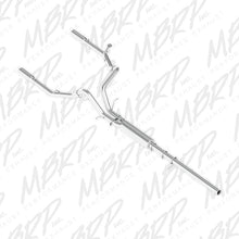 Load image into Gallery viewer, MBRP Catback MBRP 14 Chevy/GMC 1500 Silverado/Sierra 4.3L V6/5.3L V8 Dual Split Rear Alum 3in Cat Back Exhaust
