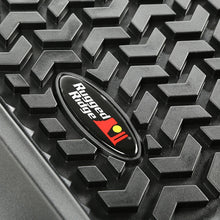 Load image into Gallery viewer, Rugged Ridge Floor Mats - Rubber Rugged Ridge Floor Liner Front Black 2007-2018 Jeep Wrangler Unlimited JK 4 Dr