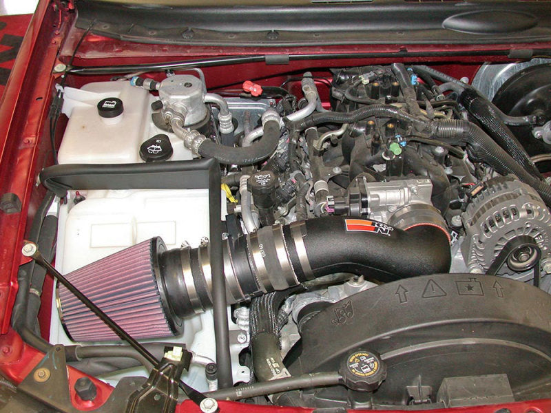 K&N Engineering Cold Air Intakes K&N 03-04 Chevrolet Trailblazer V8-5.3L / 03-04 GMC Envoy V8-5.3L Performance Intake Kit