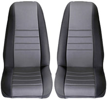 Load image into Gallery viewer, Rugged Ridge Seats Rugged Ridge Neoprene Front Seat Covers 97-02 Jeep Wrangler TJ