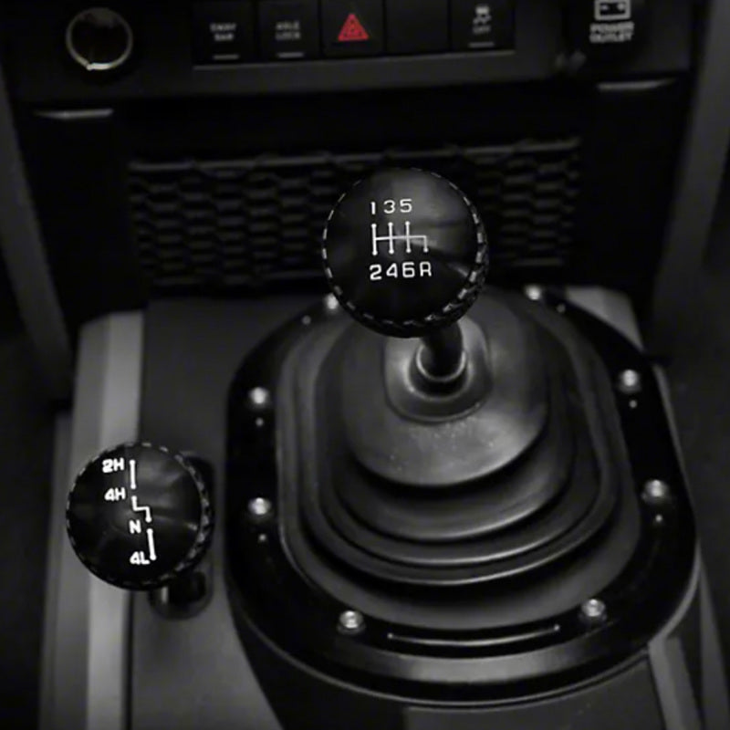 DV8 Offroad Shift Knobs DV8 Offroad 2011-2018 Jeep JK 6-Speed Shift Knob Black