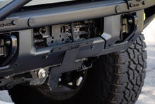 Load image into Gallery viewer, DV8 Offroad License Plate Relocation DV8 Offroad 21-22 Ford Bronco Factory Front Bumper Licence Relocation Bracket - Front