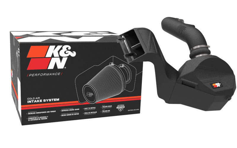 K&N Engineering Cold Air Intakes K&N 63 Series AirCharger Performance Intake 2021+ Ford F150 5.0L V8 F/I