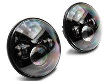 Load image into Gallery viewer, Raxiom Headlights Raxiom 97-18 Jeep Wrangler TJ/JK Axial Series LED Daymaker Headlights- Black Housing (Clear Lens)