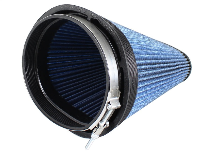 aFe Air Filters - Direct Fit aFe MagnumFLOW Pro5R Intake Replacement Air Filter (7.75x5.75in)F x (9x7in)B x (6x2.75in)T x 9.5in H