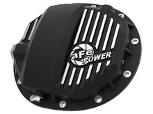 Load image into Gallery viewer, aFe Diff Covers aFe Power Pro Series AAM 9.5/9.76 Rear Diff Cover Black w/Mach Fins 14-19 GM Silverado/Sierra 1500