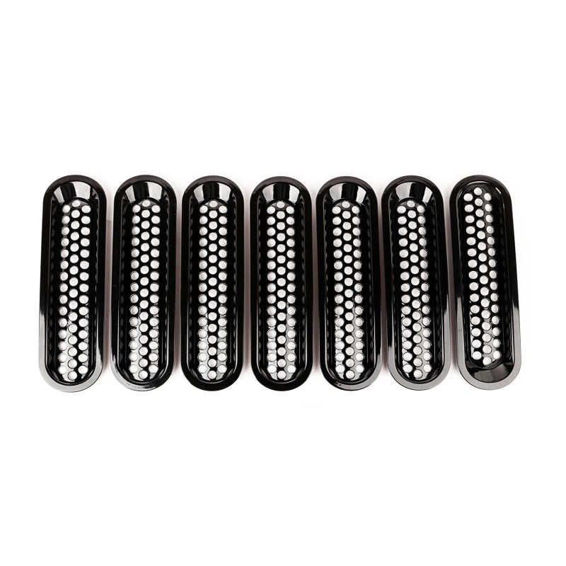 Rugged Ridge Grilles Rugged Ridge Grille Inserts Perforated 07-18 Jeep Wrangler