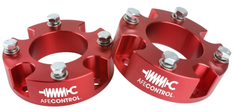 aFe Leveling Kits aFe CONTROL 2.0 IN Leveling Kit 07-21 Toyota Tundra - Red