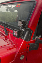 Load image into Gallery viewer, Rugged Ridge Light Mounts Rugged Ridge 97-06 Jeep Wrangler TJ Textured Black Dual A-Pillar Light Mount