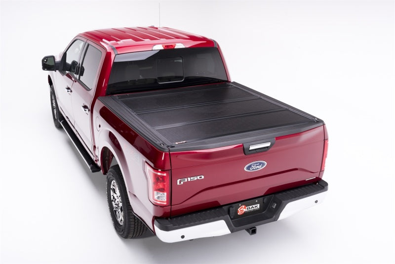 BAK Tonneau Covers - Hard Fold BAK 2021+ Ford F-150 Regular Super Cab & Super Crew (4 Door) BAKFlip F1 6.5ft Bed Cover