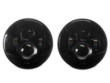 Load image into Gallery viewer, Raxiom Headlights Raxiom 97-18 Jeep Wrangler TJ/JK Axial Series LED Daymaker Headlights- Black Housing (Clear Lens)
