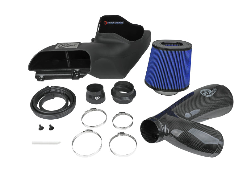 aFe Cold Air Intakes aFe 17-20 Ford F-150/Raptor Track Series Carbon Fiber Cold Air Intake System With Pro 5R Filters