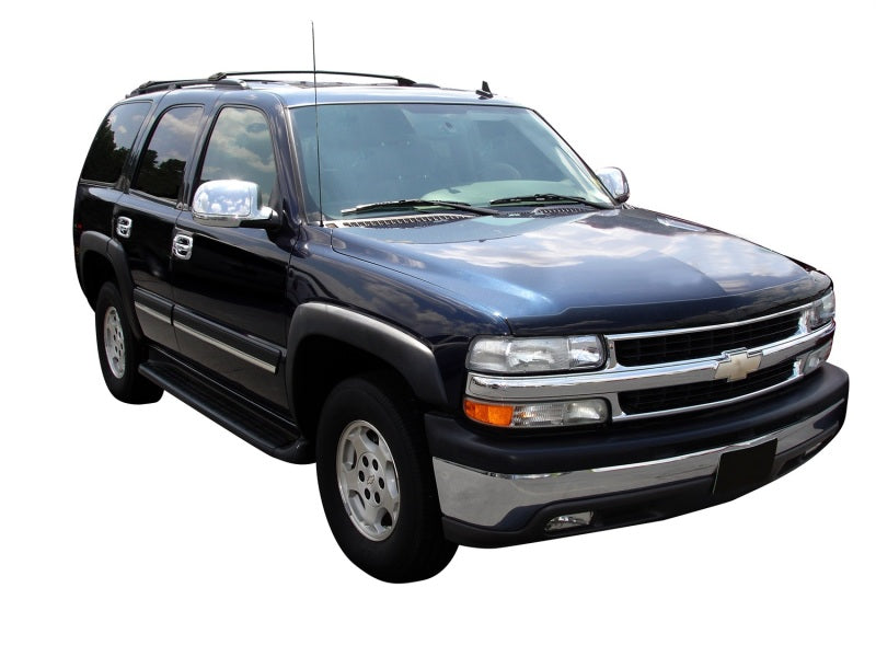 AVS Hood Deflectors AVS 99-02 Chevy Silverado 1500 Aeroskin Low Profile Acrylic Hood Shield - Smoke