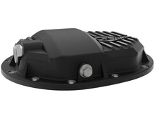 Load image into Gallery viewer, aFe Diff Covers aFe Power Pro Series AAM 9.5/9.76 Rear Diff Cover Black w/Mach Fins 14-19 GM Silverado/Sierra 1500