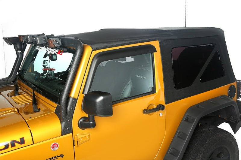 Rugged Ridge Soft Tops Rugged Ridge Sailcloth Soft Top Black Diamond 10-18 2-Door JK