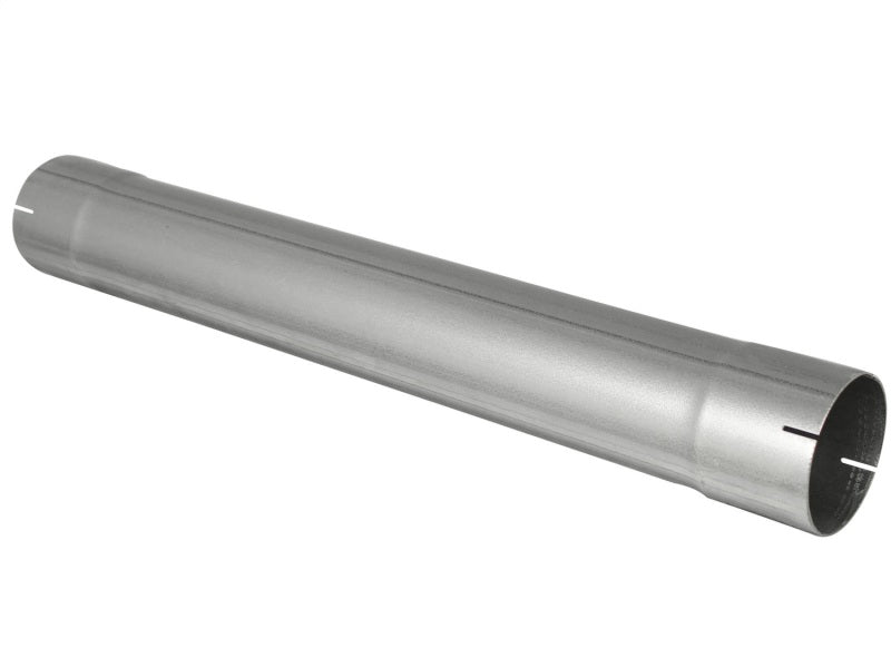 aFe Catback aFe MACHForce XP Exhausts Muffler Delete Aluminized 4 ID In/Out 8 Dia
