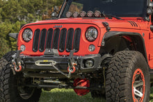 Load image into Gallery viewer, Rugged Ridge Bumpers - Steel Rugged Ridge 07-18 Jeep Wrangler JK Arcus Front Bumper Set w/Tray &amp; Hooks