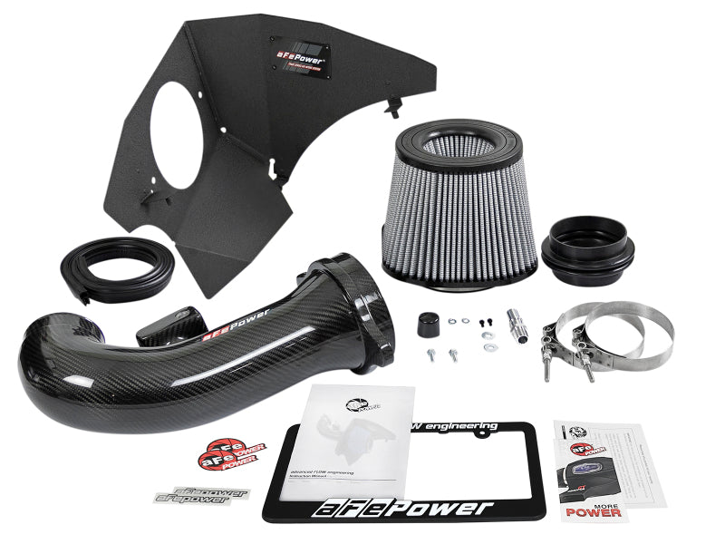 aFe Cold Air Intakes aFe 19-21 GM Trucks 5.3L/6.2L Track Series Carbon Fiber Cold Air Intake System W/ Pro Dry S Filters