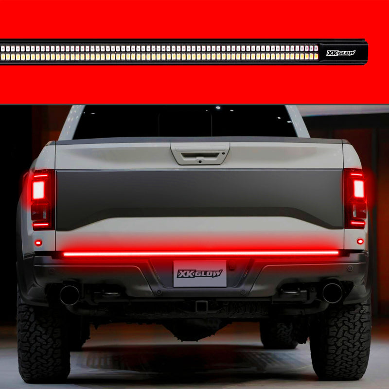 XKGLOW Light Accessories and Wiring XK Glow Truck Tailgate Light w/ Chasing Turn Signal & Built-in Error Canceller - 3rd gen 48in