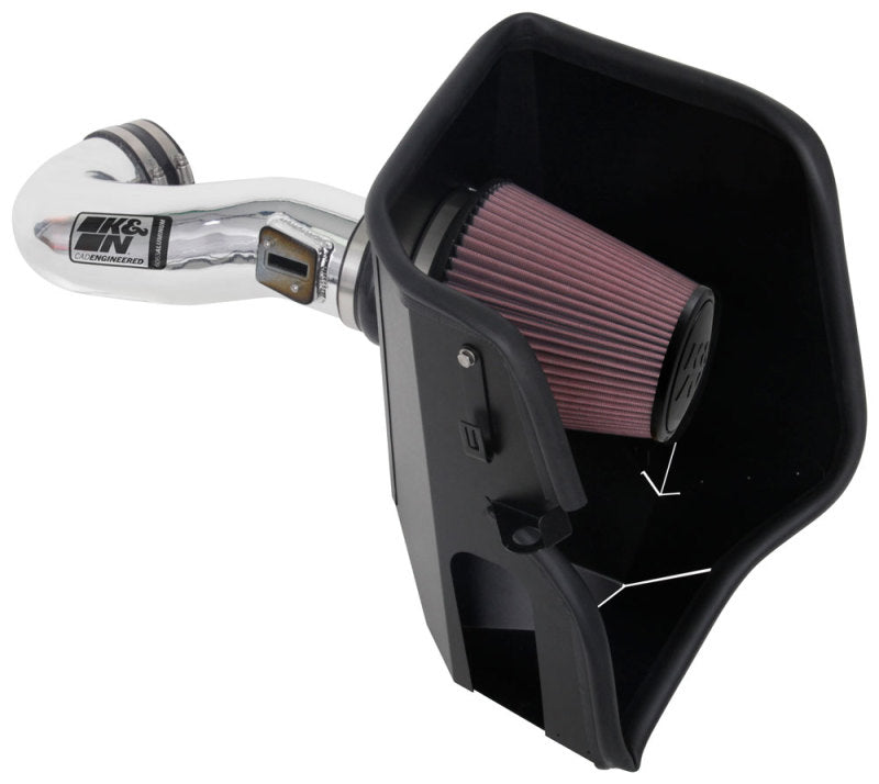 K&N Engineering Cold Air Intakes K&N 2019 Chevy Silverado / GMC Sierra 1500 V8-5.3/6.2L Performance Air Intake Kit