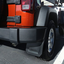 Load image into Gallery viewer, Rugged Ridge Mud Flaps Rugged Ridge Splash Guard Kit Rear 07-18 Jeep Wrangler JK