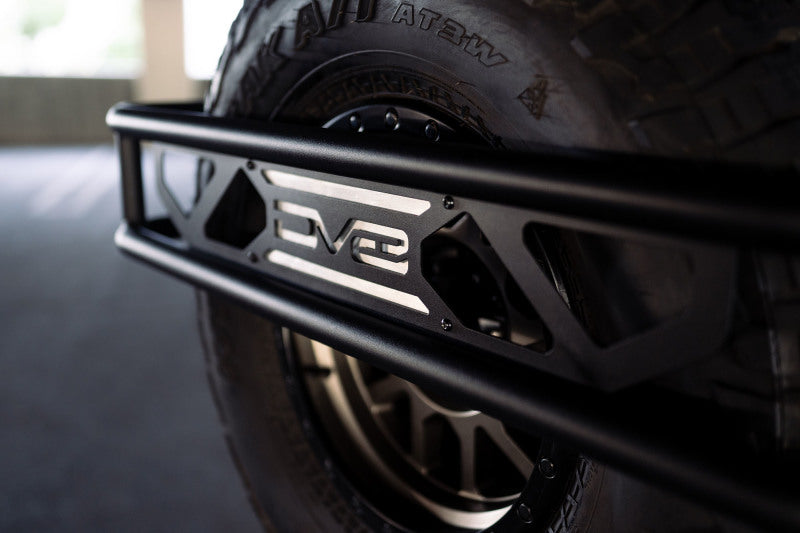 DV8 Offroad Hitch Receivers DV8 Offroad 21-23 Ford Bronco Spare Tire Guard & Accessory Mount
