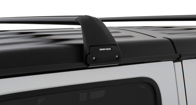 Rhino-Rack Roof Rack Rhino-Rack 07-22 Jeep Wrangler JK/JL 4 Door Hard Top Vortex SG 2 Bar Roof Rack - Black