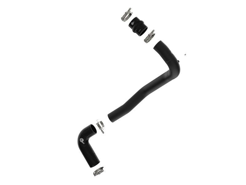 aFe Intercoolers afe 08-10 Ford Trucks V8-6.4L (td) BladeRunner 3 IN Aluminum Hot Charge Pipe - Black