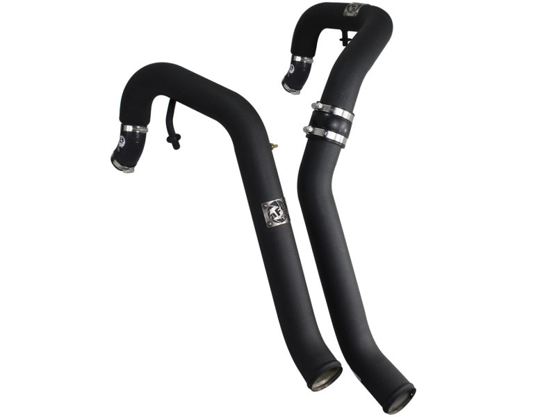 aFe Intercoolers aFe Bladerunner Intercooler Intlet Tubes 2-1/2in 11-14 Ford F-150 V6 3.5L Ecoboost (tt)