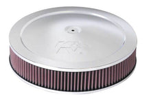 Load image into Gallery viewer, K&amp;N Engineering Air Filters - Direct Fit K&amp;N 14in Red Custom Air Cleaner Assembly - 5.125in ID x 14in OD x 2.75in H x 1.25in Drop Base