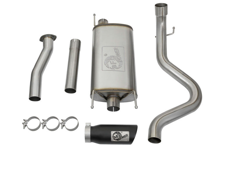 aFe Catback aFe MACHForce XP Cat-Back SS w/Black Tips 16 Toyota Tacoma V6-3.5L