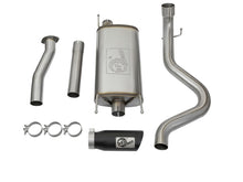 Load image into Gallery viewer, aFe Catback aFe MACHForce XP Cat-Back SS w/Black Tips 16 Toyota Tacoma V6-3.5L