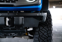 Load image into Gallery viewer, DV8 Offroad License Plate Relocation DV8 Offroad 21-22 Ford Bronco Factory Front Bumper License Relocation Bracket - Side