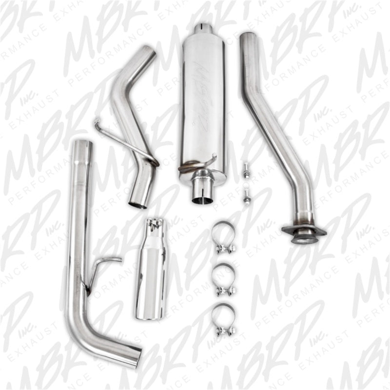 MBRP Catback MBRP 04-10 Chevy/GMC Colorado/Canyon 2.8L/2.9L/3.5L/3.7L Cat Back Single Side