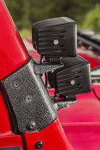 Load image into Gallery viewer, Rugged Ridge Light Mounts Rugged Ridge 97-06 Jeep Wrangler TJ Textured Black Dual A-Pillar Light Mount