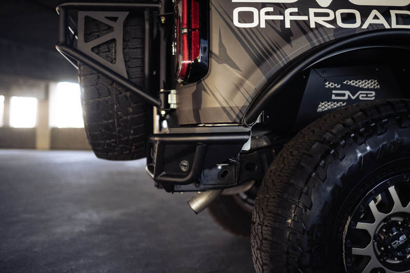 DV8 Offroad Bumpers - Steel DV8 Offroad 21-23 Ford Bronco Competition Series Rear Bumper