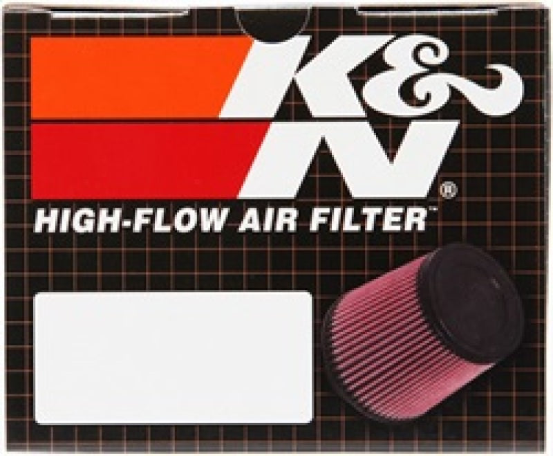 K&N Engineering Air Filters - Universal Fit K&N Filter Universal Rubber Filter 10 Degree Flange Angle 4in OD x 2.75in Flange ID x 7in H