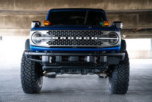 Load image into Gallery viewer, DV8 Offroad License Plate Relocation DV8 Offroad 21-22 Ford Bronco Factory Front Bumper License Relocation Bracket - Side