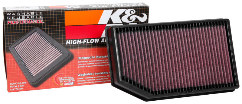 K&N Engineering Air Filters - Drop In K&N 2018 Jeep Wrangler JL 2.0L/3.6L F/I Drop In Air Filter