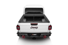 Load image into Gallery viewer, Rugged Ridge Tonneau Covers - Hard Fold Rugged Ridge 20-22 Jeep Gladiator w/o Trail Rail Sys Armis Tonneau Cover w/Max Track - Tex. Blk