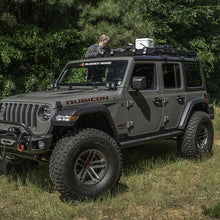 Load image into Gallery viewer, Rugged Ridge Roof Rack Rugged Ridge Roof Rack with Basket 18-20 Jeep Wrangler JL 4Dr Hardtops