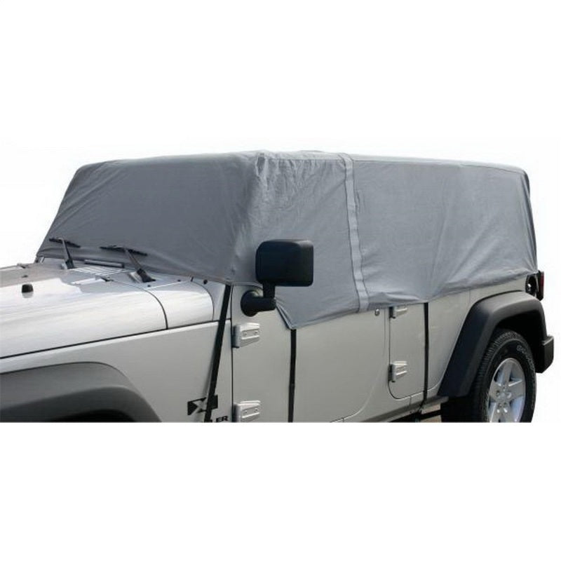 Rampage Car Covers Rampage 2007-2018 Jeep Wrangler(JK) Unlimited Car Cover 4 Layer - Grey